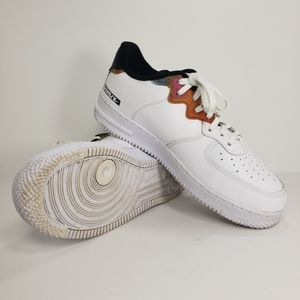 Air Force 1 React 'White Iridescent' Sneakers || Men's Size: 11.5 || CN9838-100